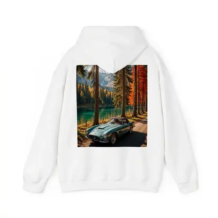 Vintage Maserati Classic Car Alpine Lake