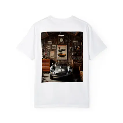 Vintage Sports Car Classic Retro Garage