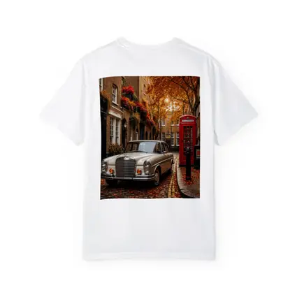 Vintage Mercedes Benz London Street Scene
