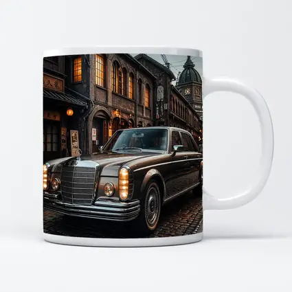 Vintage Mercedes Benz S Class Old Tokyo