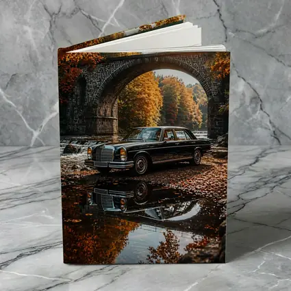 Vintage Mercedes Benz S Class Stone Bridge