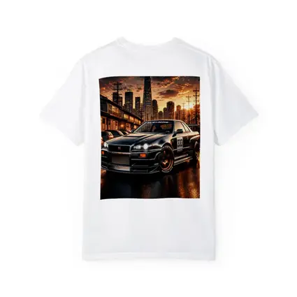 Nissan Skyline GT-R R34 City Sunset