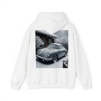 Porsche 356 Covered in Snow Winter