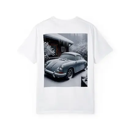 Porsche 356 Covered in Snow Winter