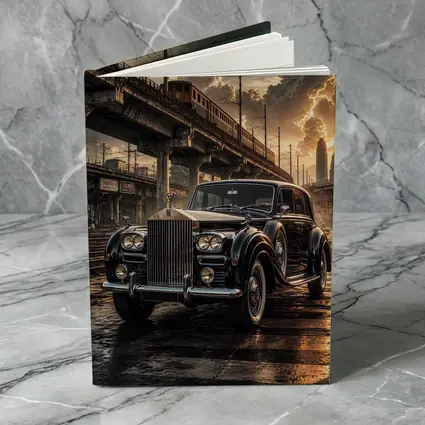 Rolls Royce Ghost Classic Black Industrial Sunset