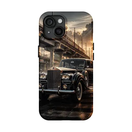 Rolls Royce Ghost Classic Black Industrial Sunset
