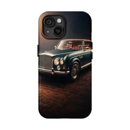 Classic Bentley Convertible Dark Studio Background