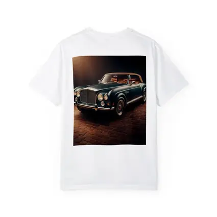 Classic Bentley Convertible Dark Studio Background
