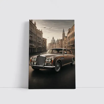 Vintage Bentley Flying Spur Venice Street