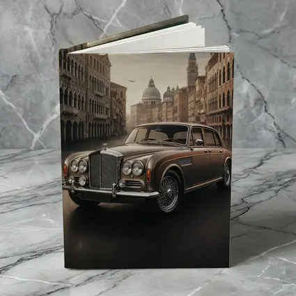 Vintage Bentley Flying Spur Venice Street