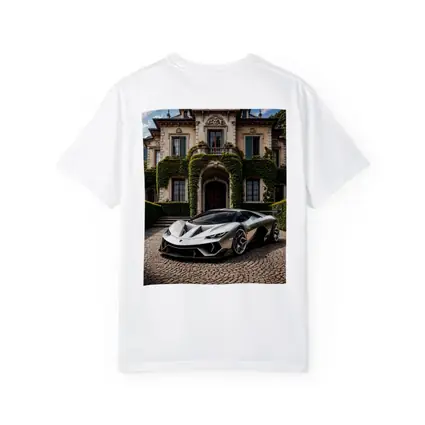 Lamborghini Sian Parked Before Grand Villa