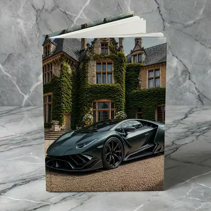 Lamborghini Sian Dark Green Manor Estate