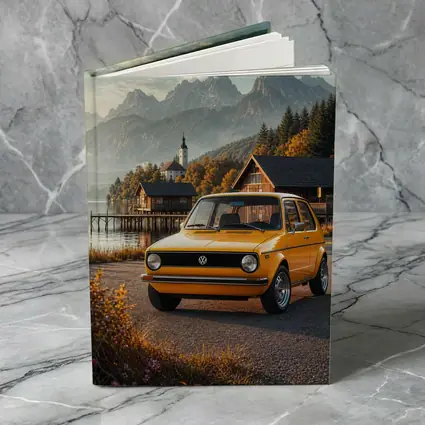 Volkswagen Golf MK1 Alpine Lake Setting