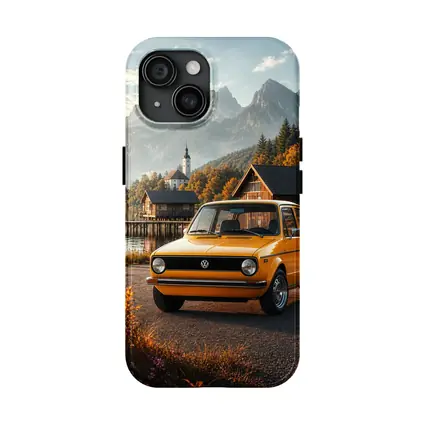 Volkswagen Golf MK1 Alpine Lake Setting
