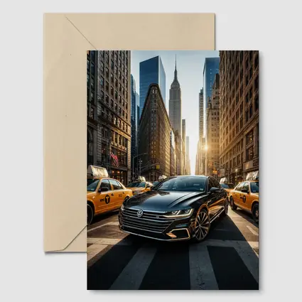 Volkswagen Arteon Black Car New York City