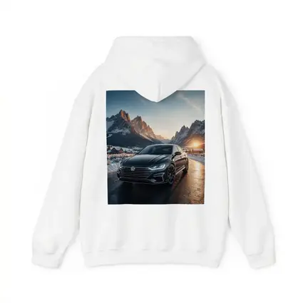 Volkswagen Arteon Winter Mountain Sunset Road