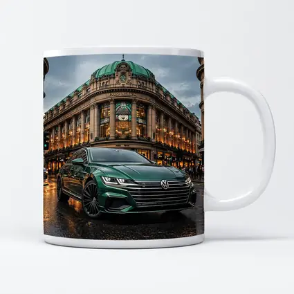 Volkswagen Arteon Green Car London Street