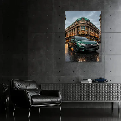 Volkswagen Arteon Green Car London Street