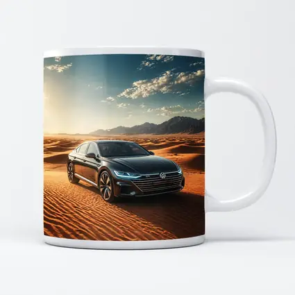 Volkswagen Arteon Sedan Desert Landscape Sunlight