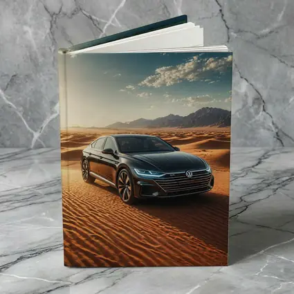 Volkswagen Arteon Sedan Desert Landscape Sunlight