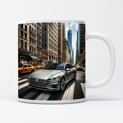 Volkswagen Arteon Silver Car New York City