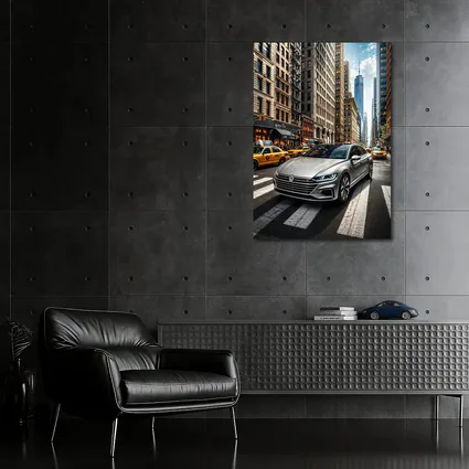 Volkswagen Arteon Silver Car New York City