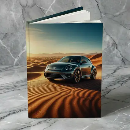 Volkswagen Beetle Desert Dunes Sunset Drive