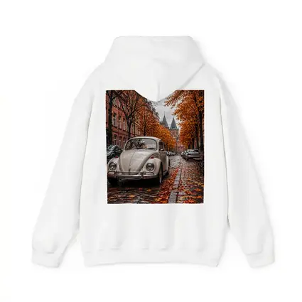 Volkswagen Beetle Classic Cobblestone Autumn Street
