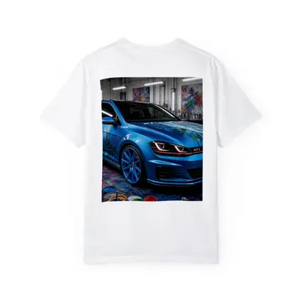 Volkswagen Golf GTI Blue Art Studio