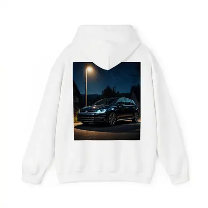 Volkswagen Golf Parked Under Night Sky