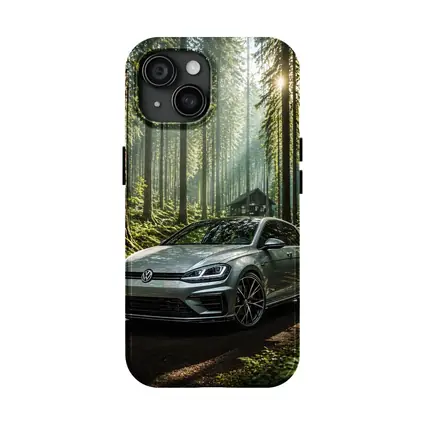 Volkswagen Golf R Forest Sunlight Setting