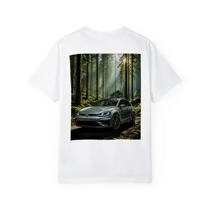 Volkswagen Golf R Forest Sunlight Setting