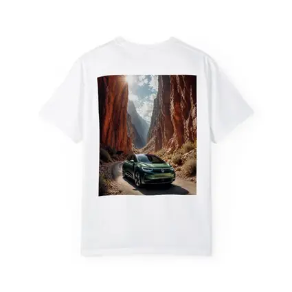 Volkswagen ID4 Green SUV Canyon Road