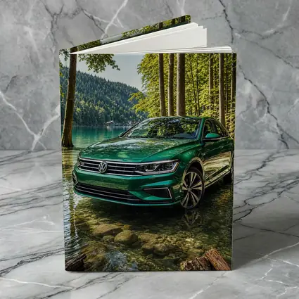 Volkswagen Passat Green by Forest Lake