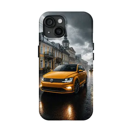 Volkswagen Jetta GLI Rainy City Street