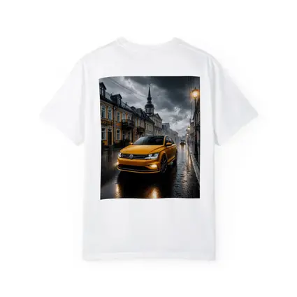 Volkswagen Jetta GLI Rainy City Street