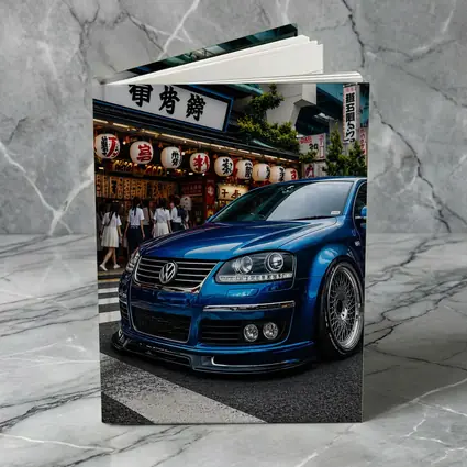 Volkswagen Passat Blue Streets of Tokyo