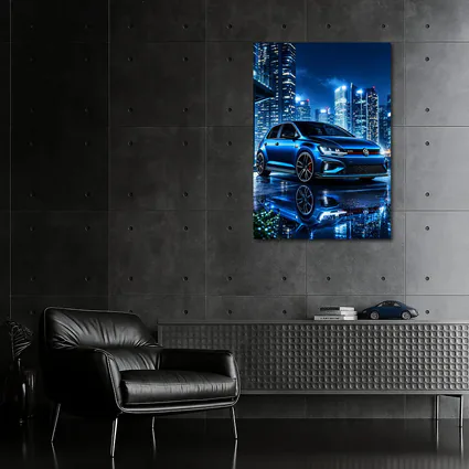 Volkswagen Golf GTI Blue City Night