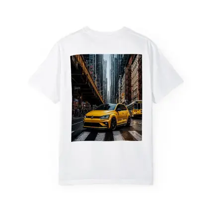 Volkswagen Golf GTI Yellow New York Street