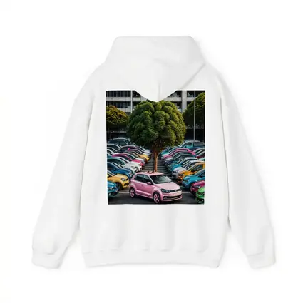 Volkswagen Polo Cars Colorful Urban Parking Lot