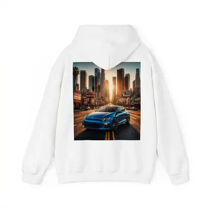 Volkswagen Scirocco Blue Los Angeles Sunset Street