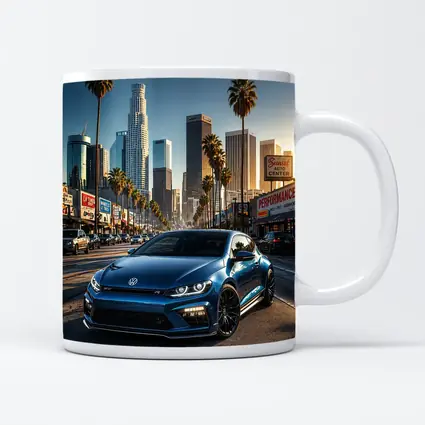 Volkswagen Scirocco R Los Angeles City Street
