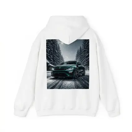 Volkswagen Scirocco R Dark Green Snow Night