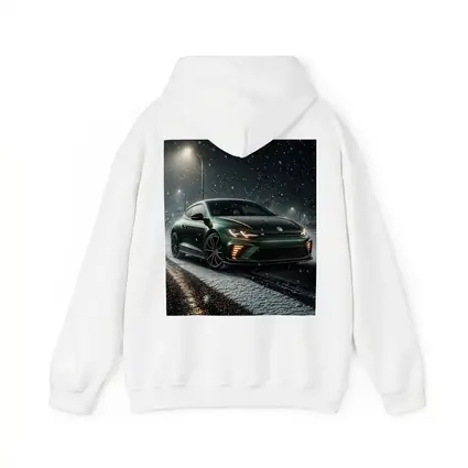 Volkswagen Scirocco R Dark Green Snow Night