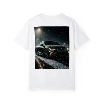 Volkswagen Scirocco R Dark Green Snow Night