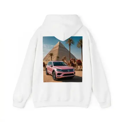 Volkswagen Touareg Pink SUV Egypt Pyramids