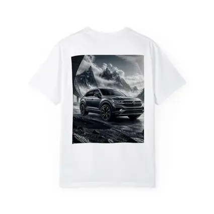 Volkswagen Touareg SUV Dark Mountain Scene