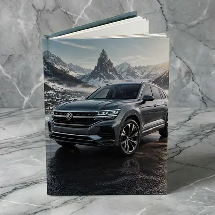 Volkswagen Touareg R Line Winter Mountains