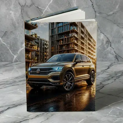 Volkswagen Touareg SUV Urban City Sunset