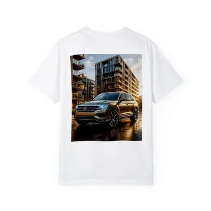 Volkswagen Touareg SUV Urban City Sunset